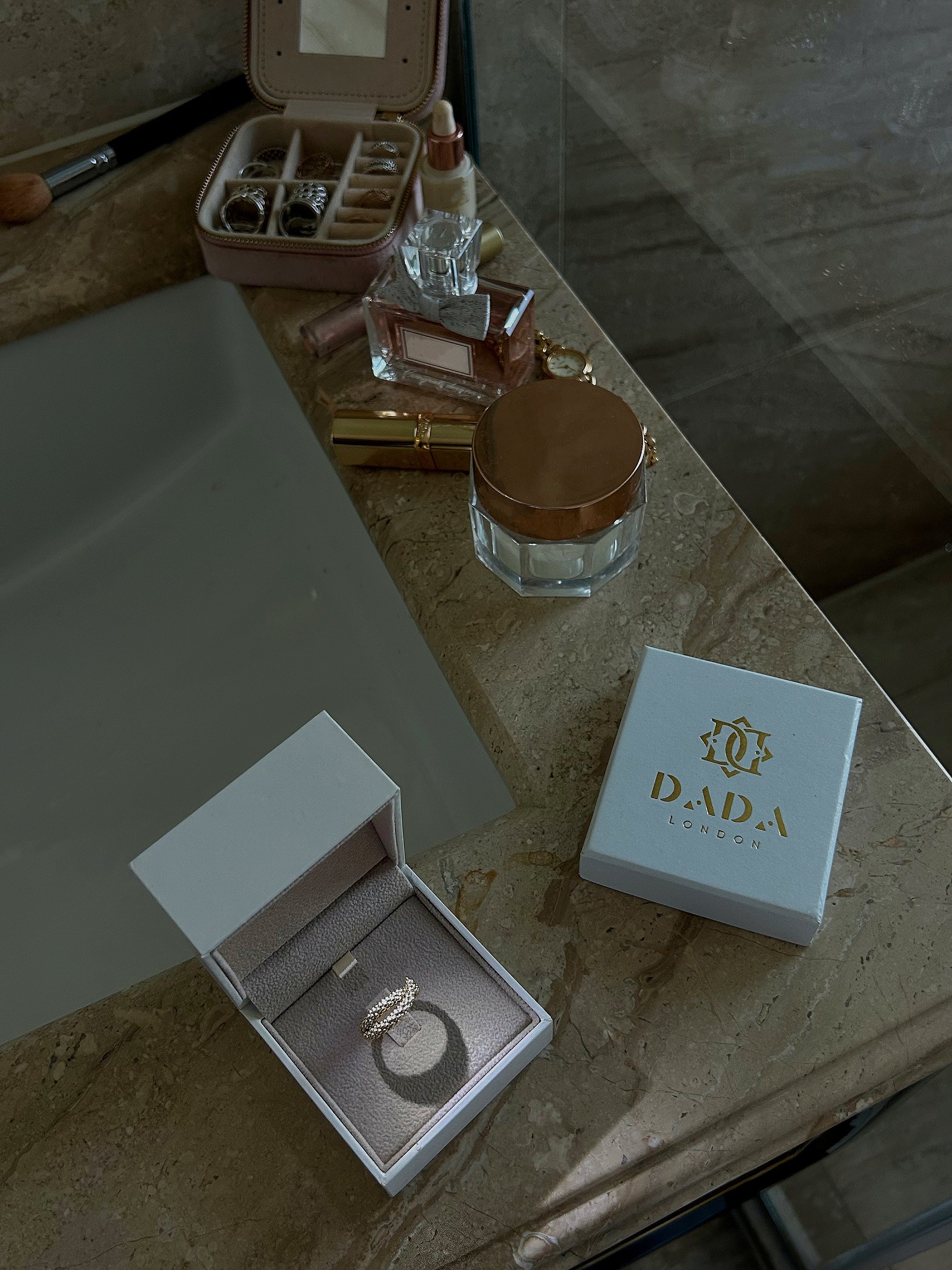 Dada Jewellery box on table