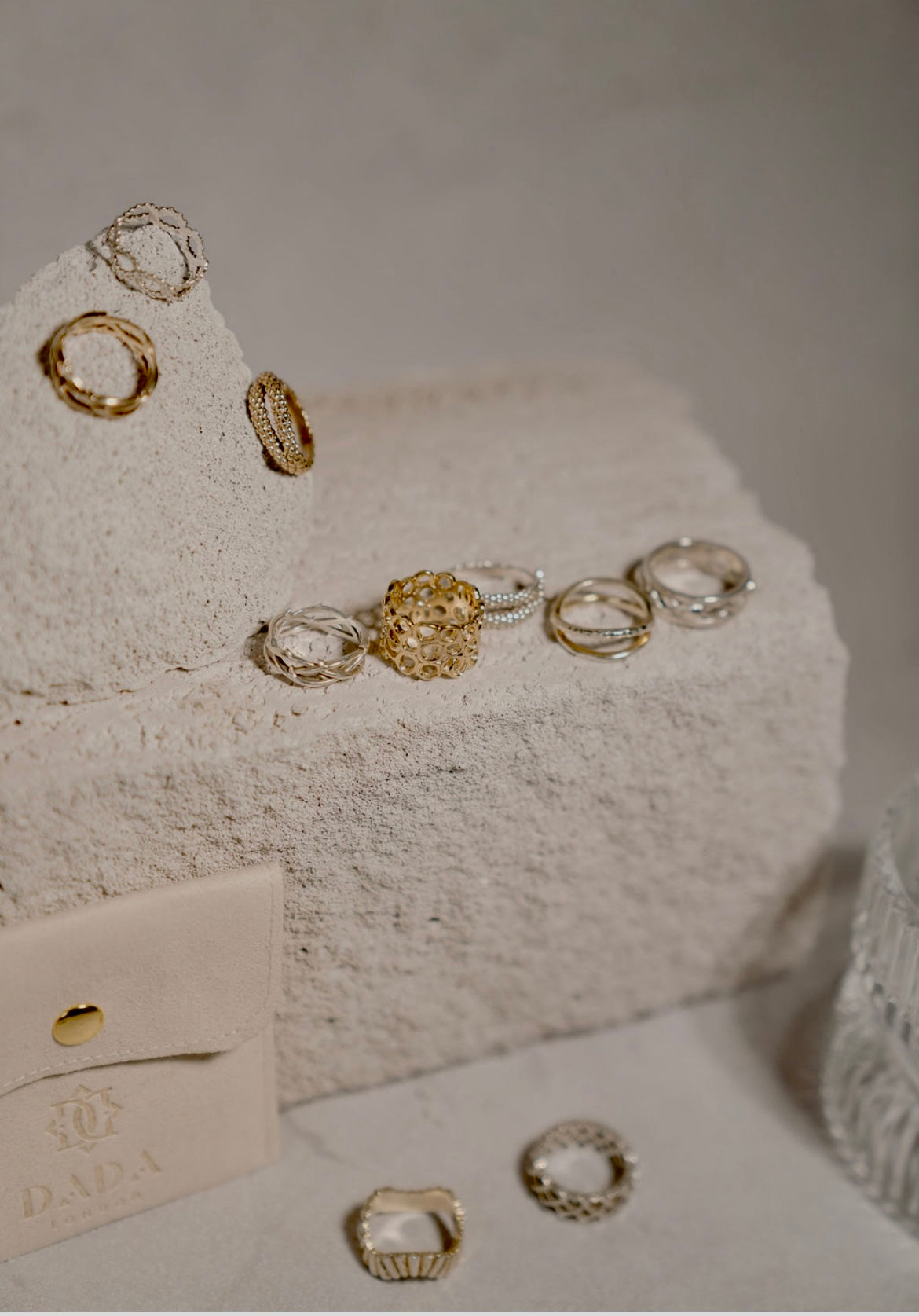 Dada Jewellery on stone