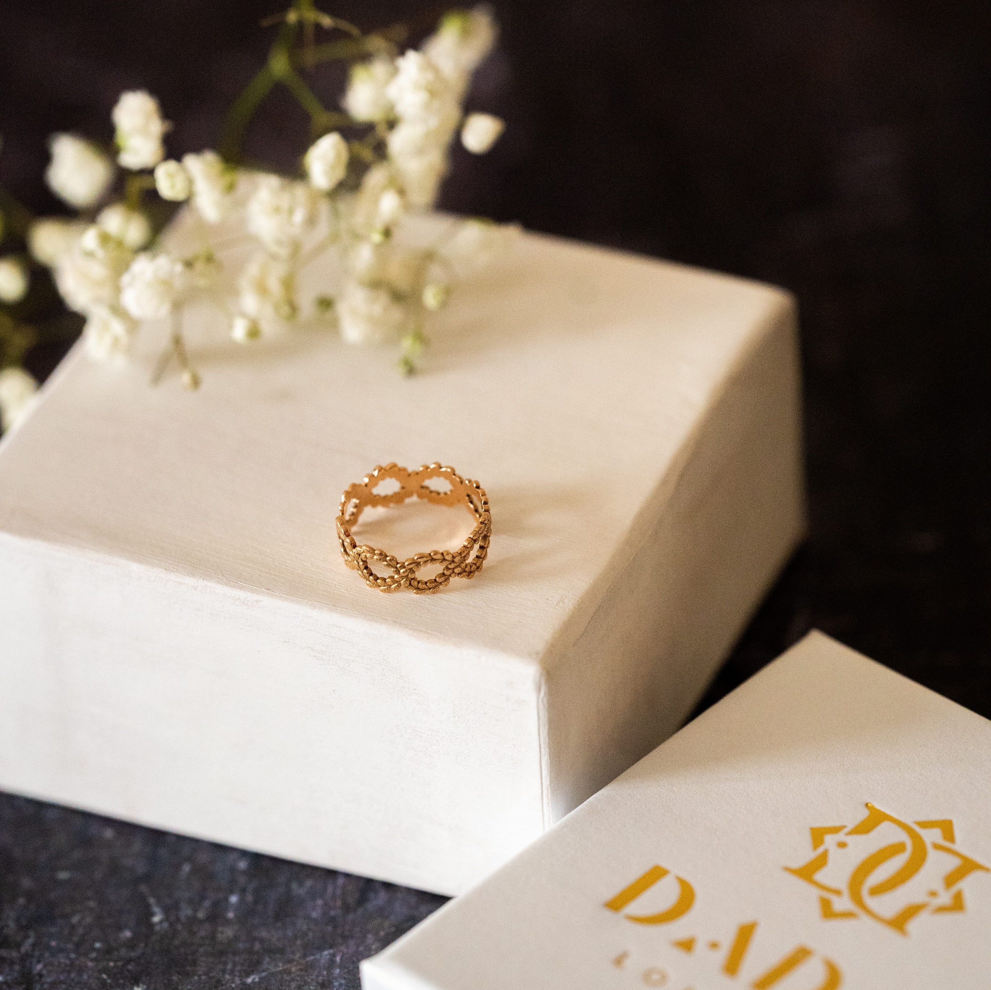 Rosemary - 18ct Rose Gold Ring