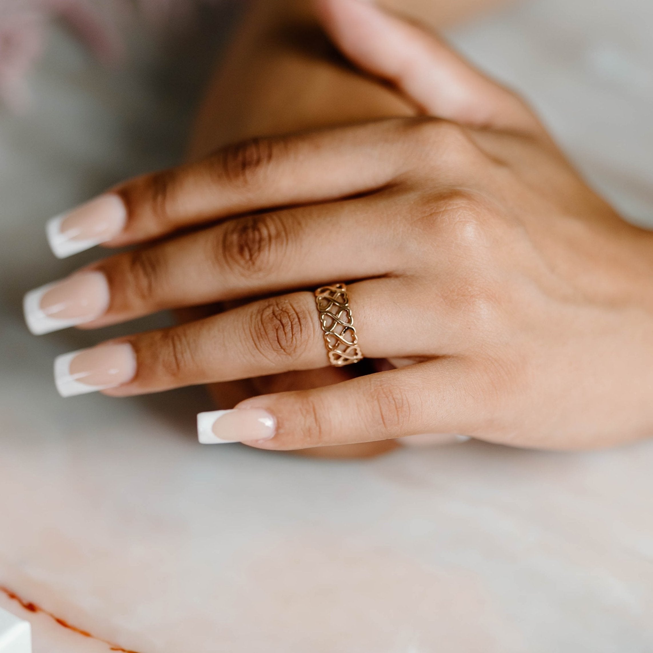 Roseily - 18ct Rose Gold Ring